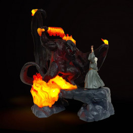 Lord of the Rings LED-USB-Light The Balrog Vs Gandalf 41 cm - Poškodené balenie !
